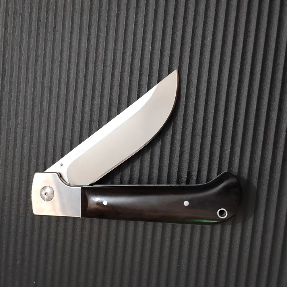 Russian Pchak Folding Blade Knife D2 Steel Hunting Camping Outdoor Knife