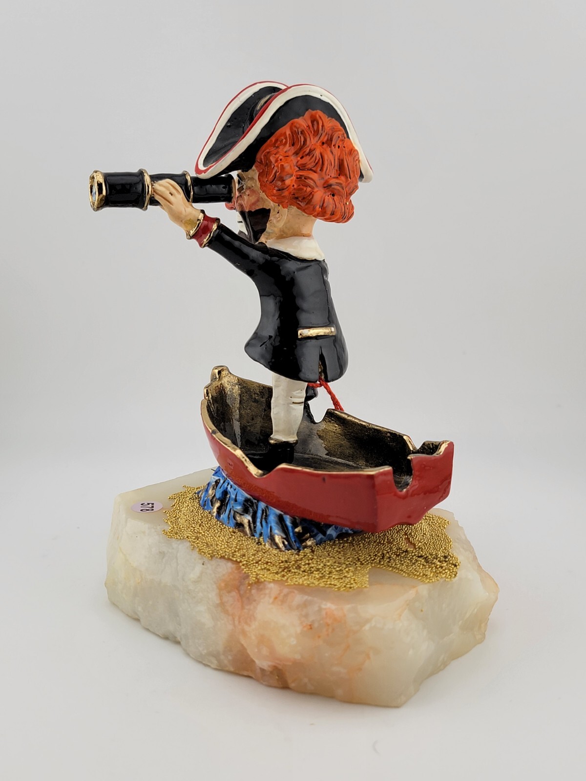 Ron Lee Red Skelton Collection “FREDDIE THE FREELOADER” Scupture Figure Art NOS
