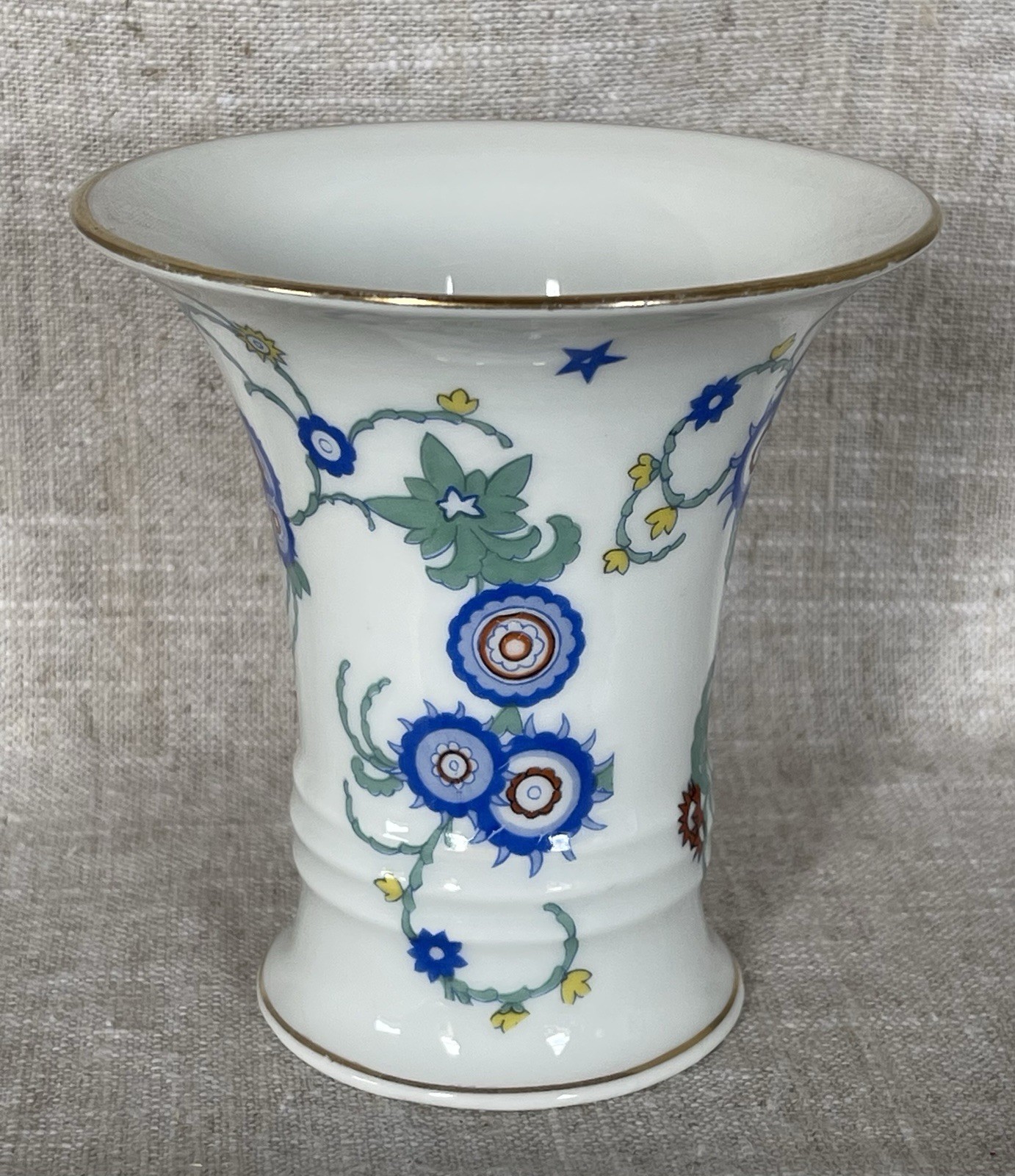 Vintage Kurt Severin Rosenthal Vase Small 4″ Art Deco Selb-Bavaria Germany