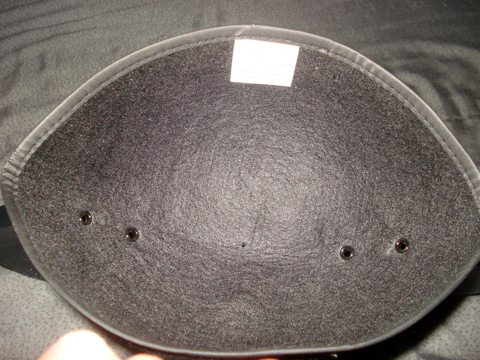 Disney Institute Black Mickey Mouse Ears Adult Size Hat Cap 100% Polyester