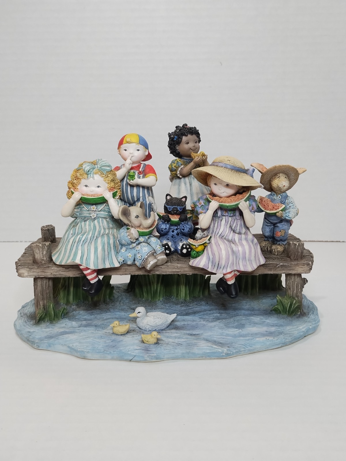 Sherri Buck Baldwin Special Friends First Edition 1998 Lang Wise Watermelon Kids