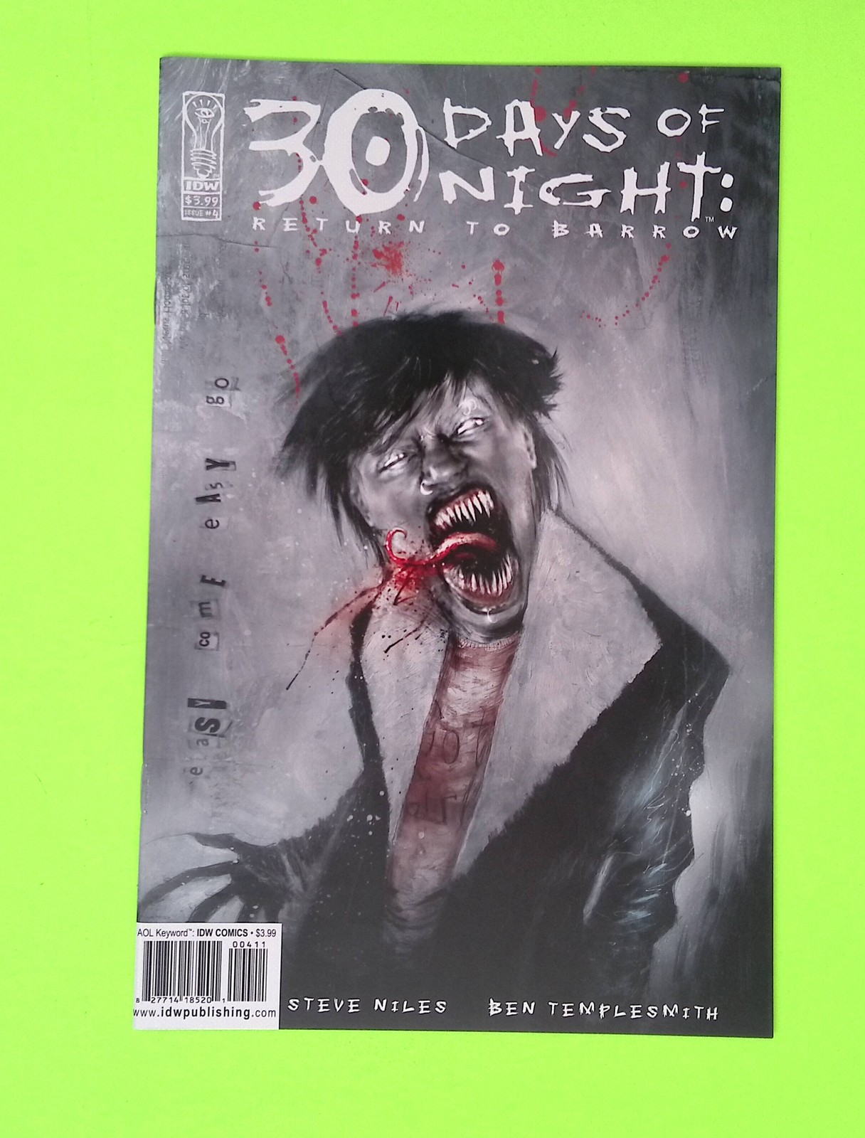 30 Days of Night Return to Barrow #4 2004 IDW Publishing High Grade R30-72