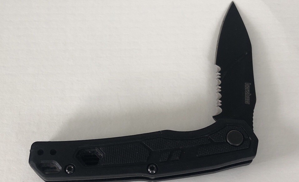 Kershaw Appa 1402BLKST 2.75” Blade Black Folding Pocket Knife
