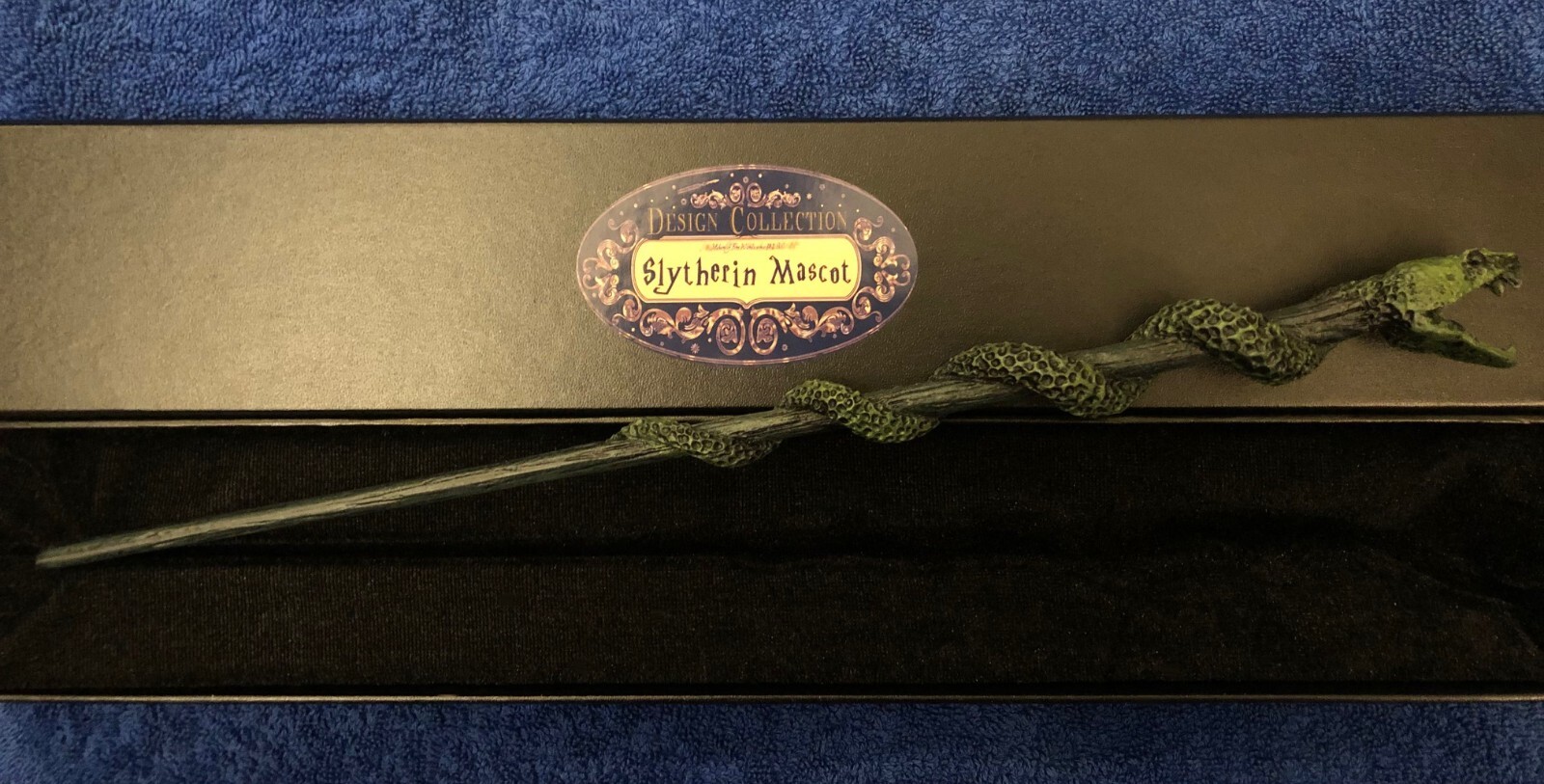 Slytherin Mascot Wand 14″, Harry Potter, Design Collection, Wizarding World HP