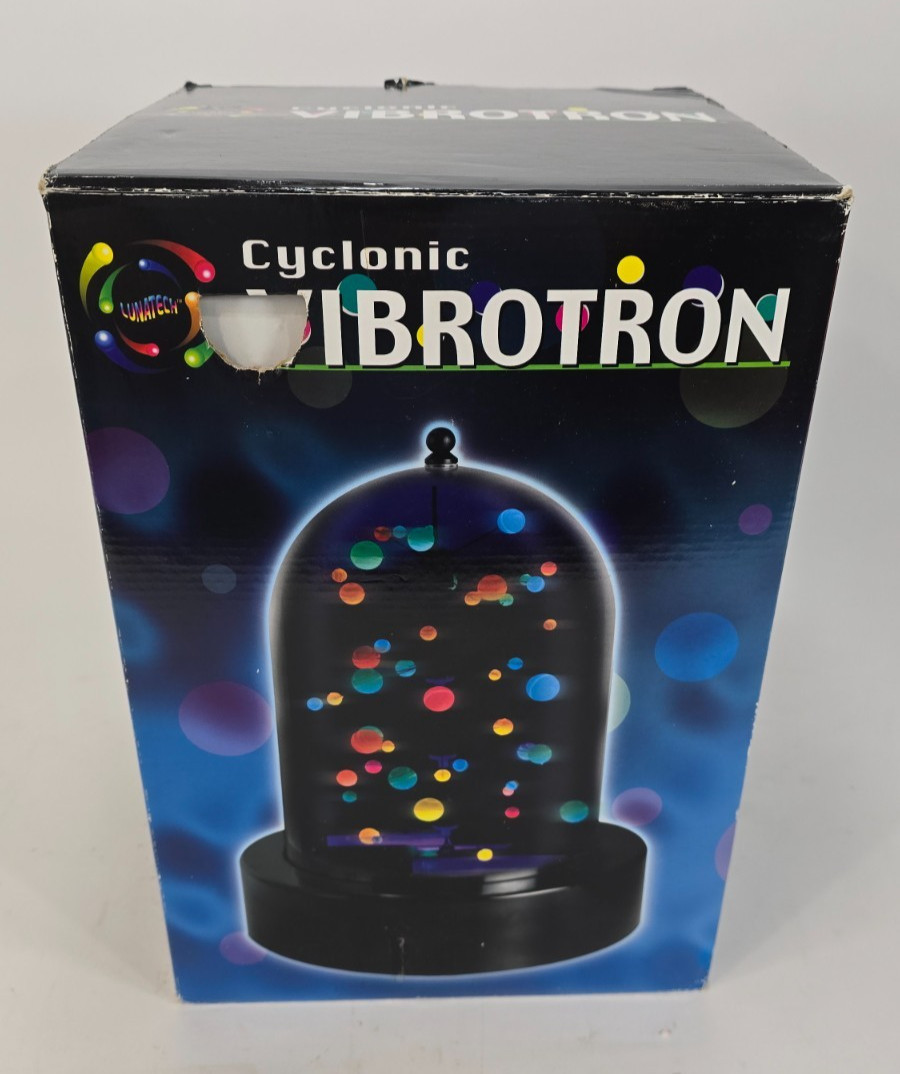Vintage Rare Lunatech Interactive Cyclonic Vibrotron Black Light Free S&H