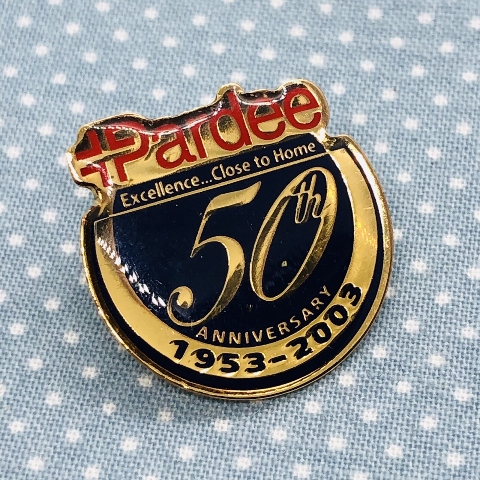 Pardee Hospital UNC Health Care 50th Anniversary 2003 Lapel Pin