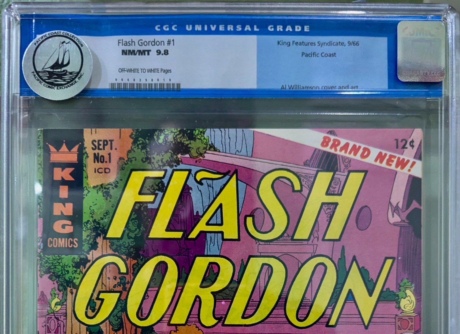 Flash Gordon #1 CGC 9.8 King Comics 1966 – Premiere Al Williamson Silver Age