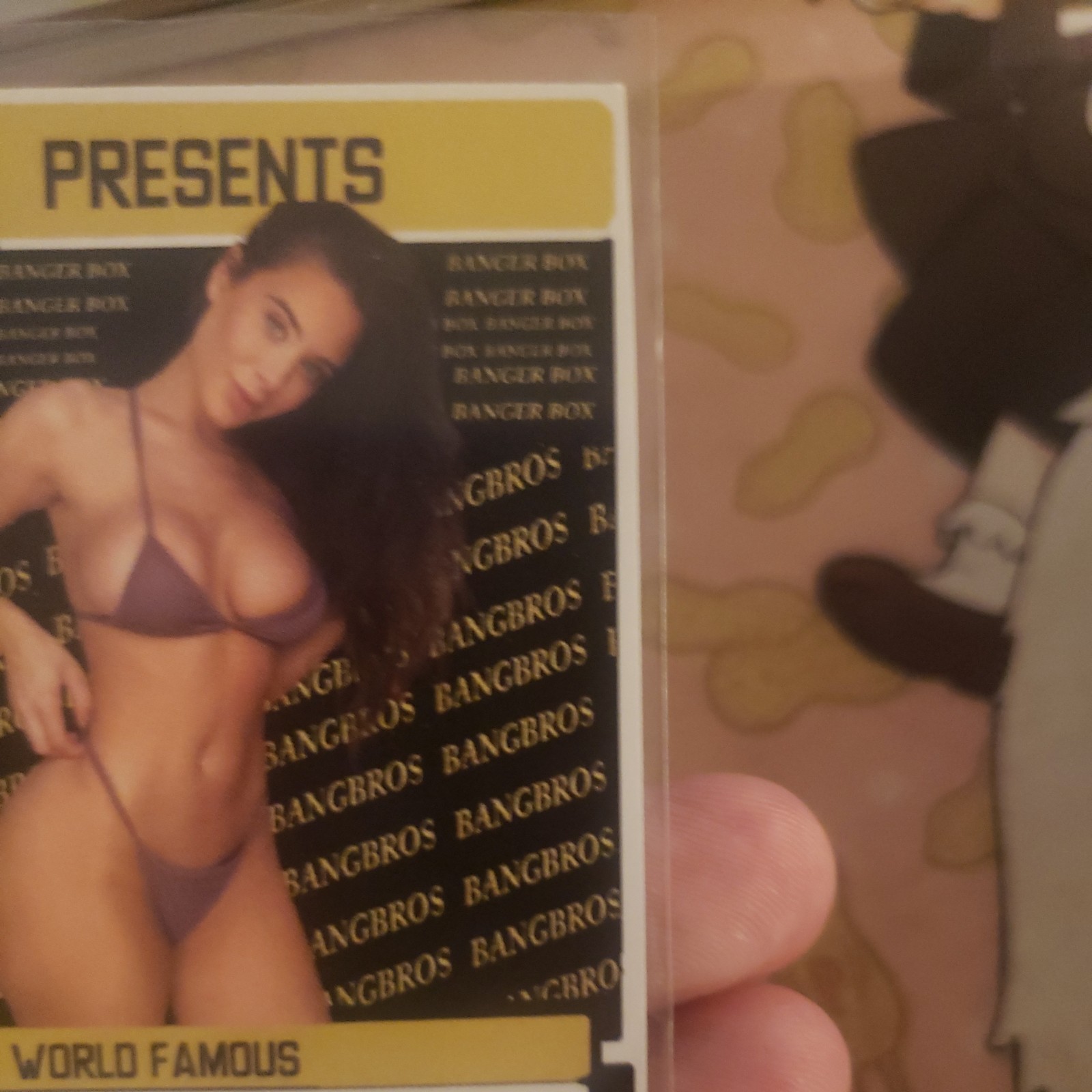 2022 Bang Bros Trading Cards Kendra Lust Lust Do It Limited Edition/50 Lana Back