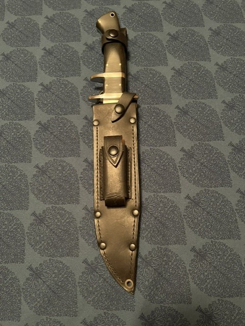 1st Variation 1990s Cold Steel Black Bear Classic Sub-hilt Knife Original Unused