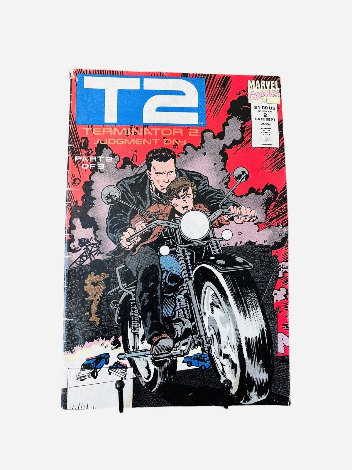 Terminator 2 Judgment Day Marvel Comic Book 1991 T2 Movie Sequel Tie-In Vintage