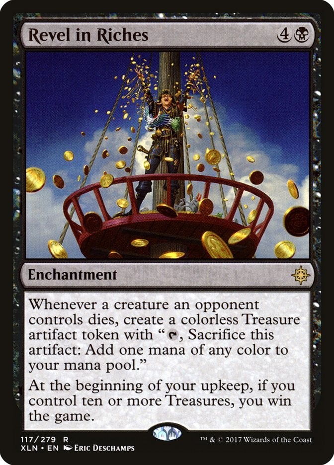 Revel in Riches (EX/NM) Treasure win condition MTG Discount: 5+ Magic Singles