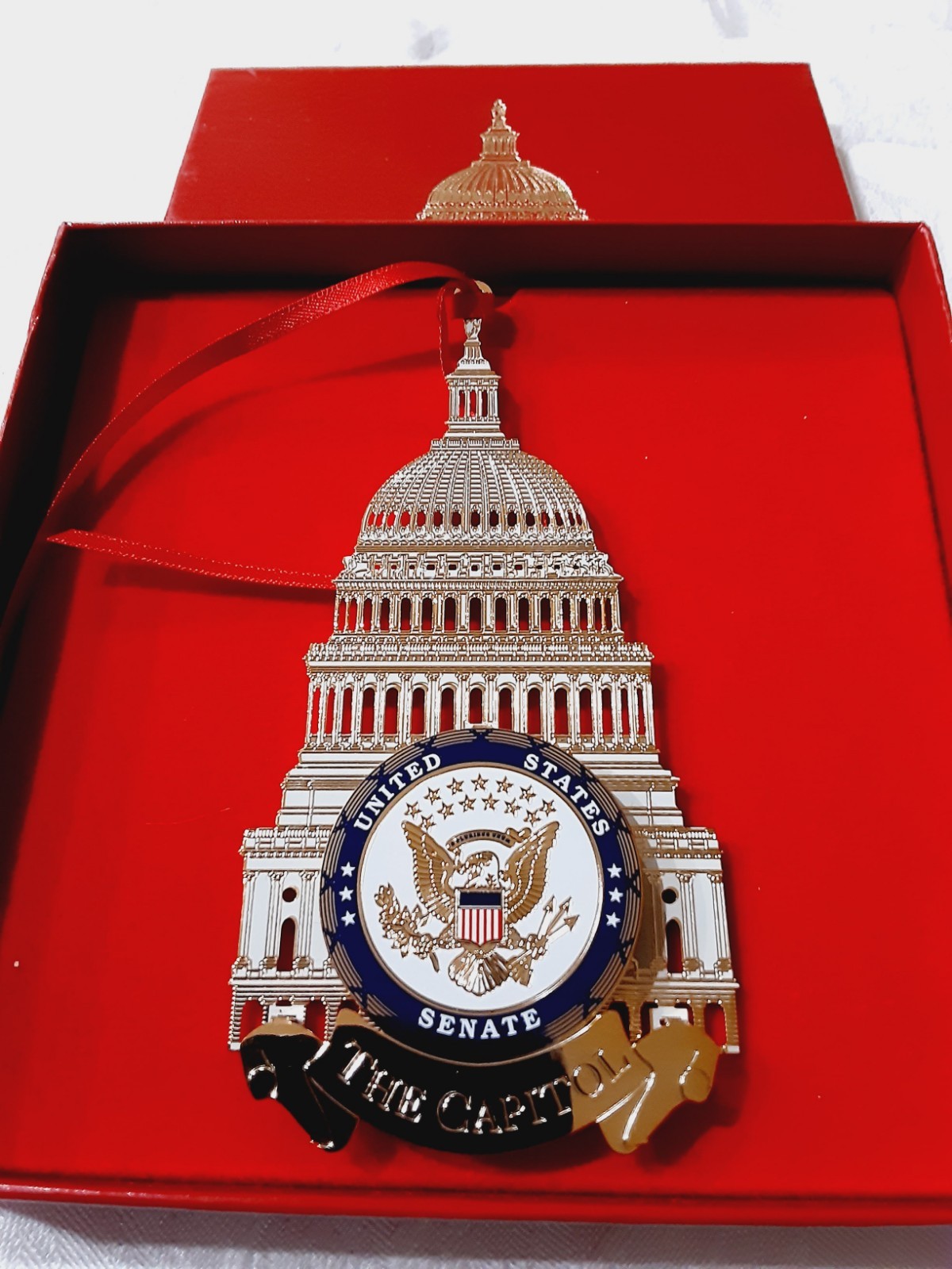 United States Congress The Capitol Senate Ornament