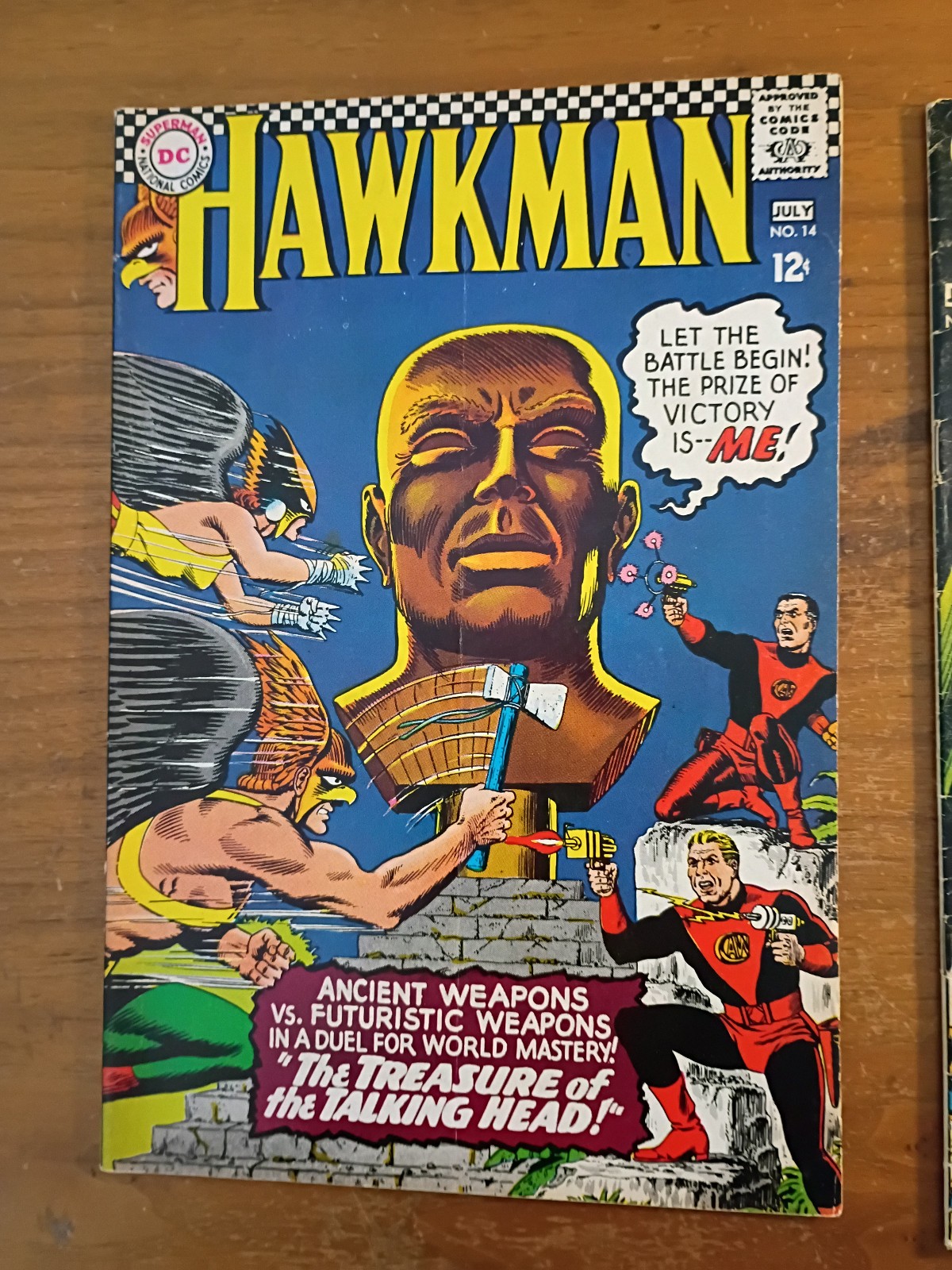 HAWKMAN # 14 & # 26 DC COMICS 1966 1968 VG-