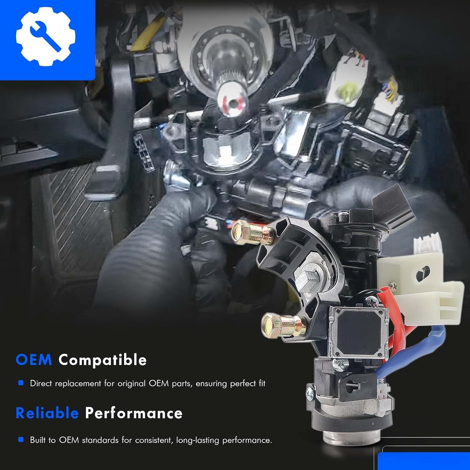 81910-M7110 Ignition Lock Switch Assembly with Keys Fit for Kia Forte 2019-2021,