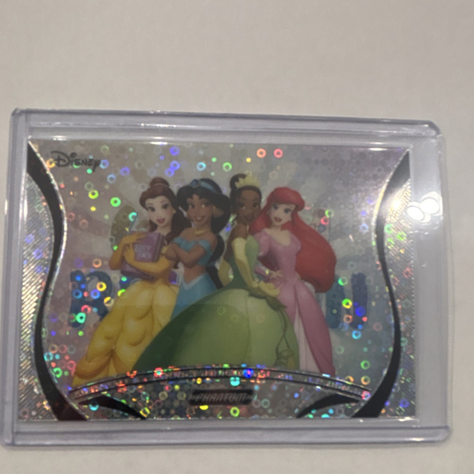 KAKAWOW Phantom Disney Princess Tiana Jasmine Belle Ariel Hologram Card PD-WR-17