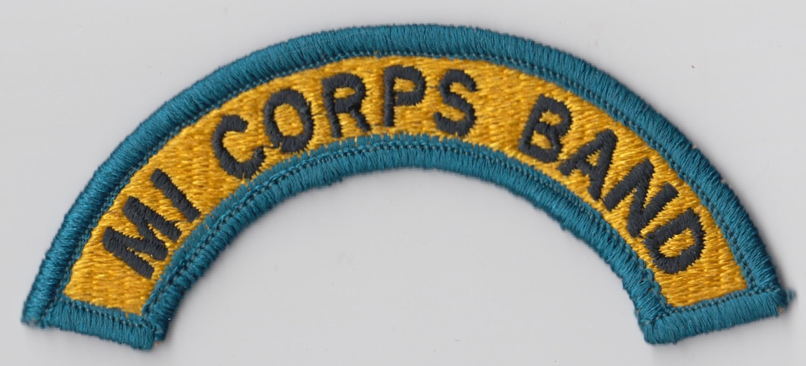 MI Corps Band Shoulder Scroll Tab Patch Insignia US Army Military Intelligence