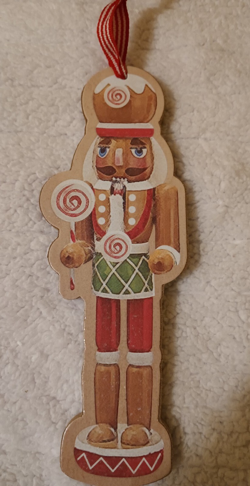 Assorted Wooden Nutcracker Ornaments Original Packaging Set Of 2 Lots