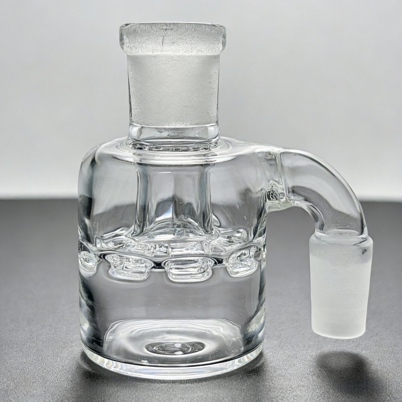 Premium 14mm 90 Degree Disc Perc Glass Ash Catcher Bong Water Pipe Filter
