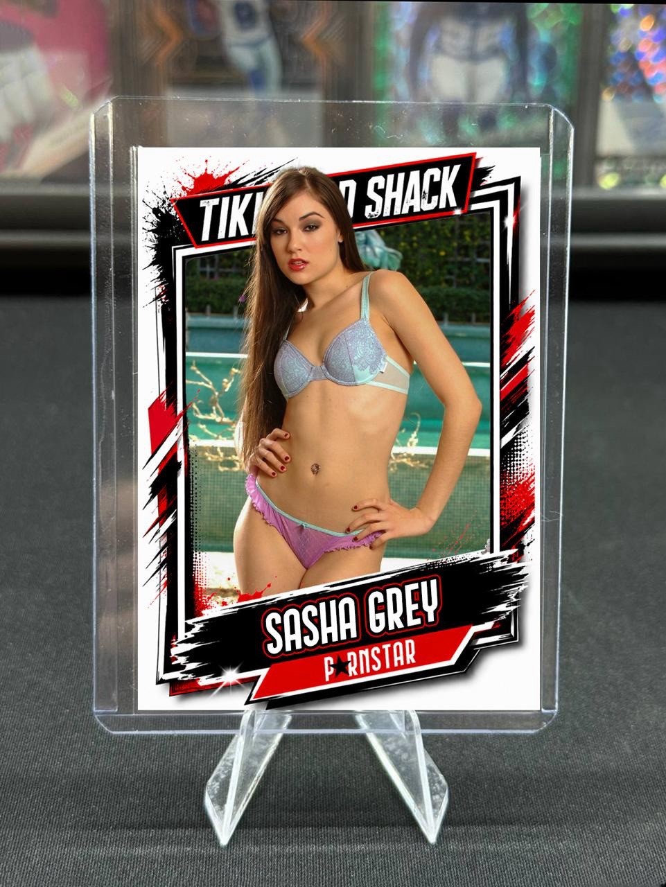 Sasha Grey Adult Card Tiki Card Shack Limited SP Card 002