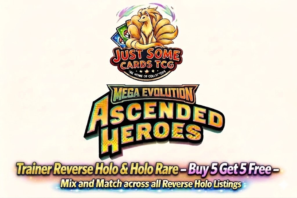 Ascended Heroes – Trainer Reverse Holo & Holo Rare – Choose Your Card