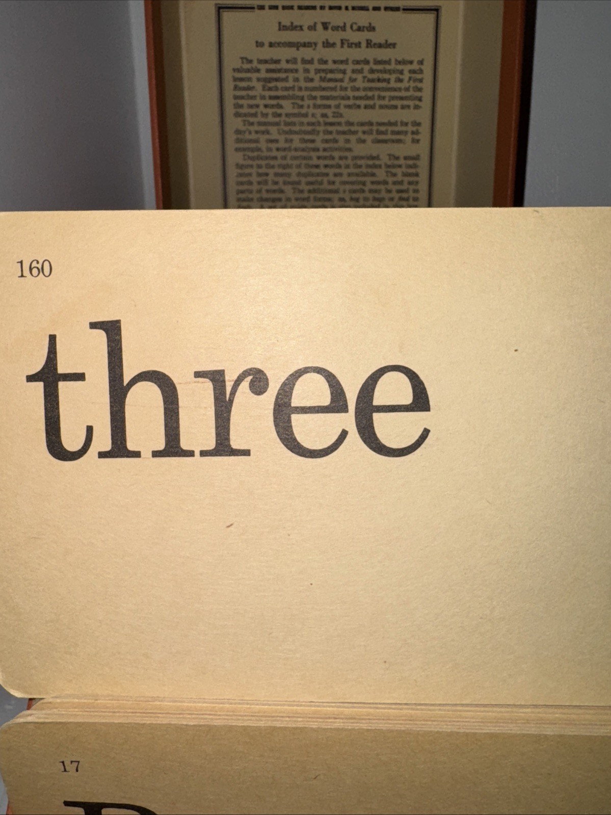 The Ginn Basic Card Set Unit II ~ 183+ Flash Cards 1948 First Reader USA RUSSELL