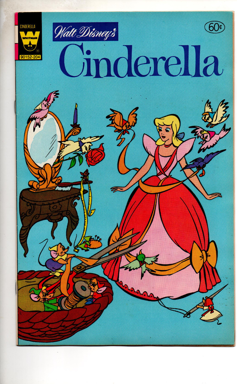 CINDERELLA #90152-204 (1982) Walt Disney Whitman Comics Sharp