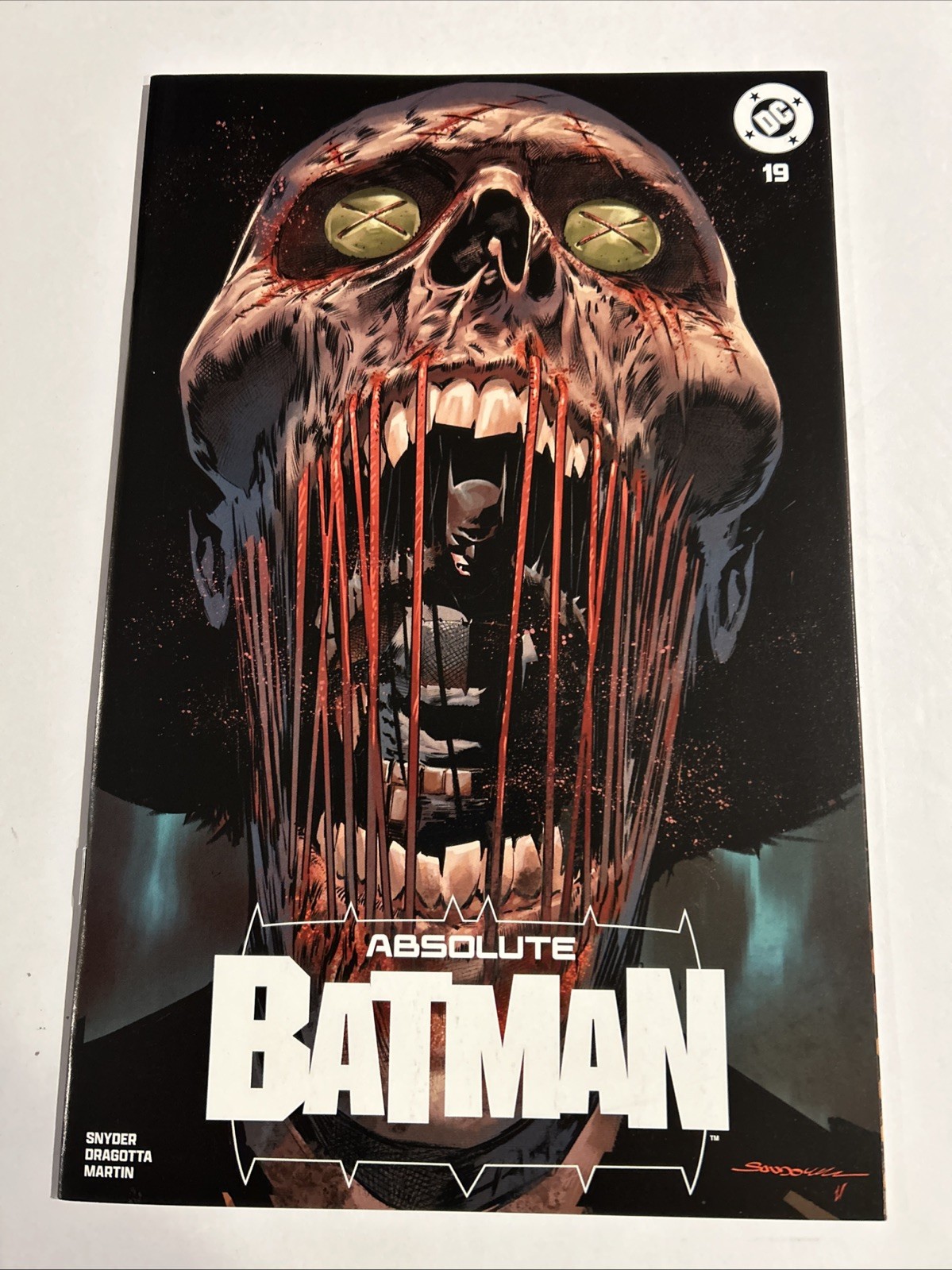 Absolute Batman #19 Rafa Sandoval Trade Dress Variant – First Print-Scarecrow NM