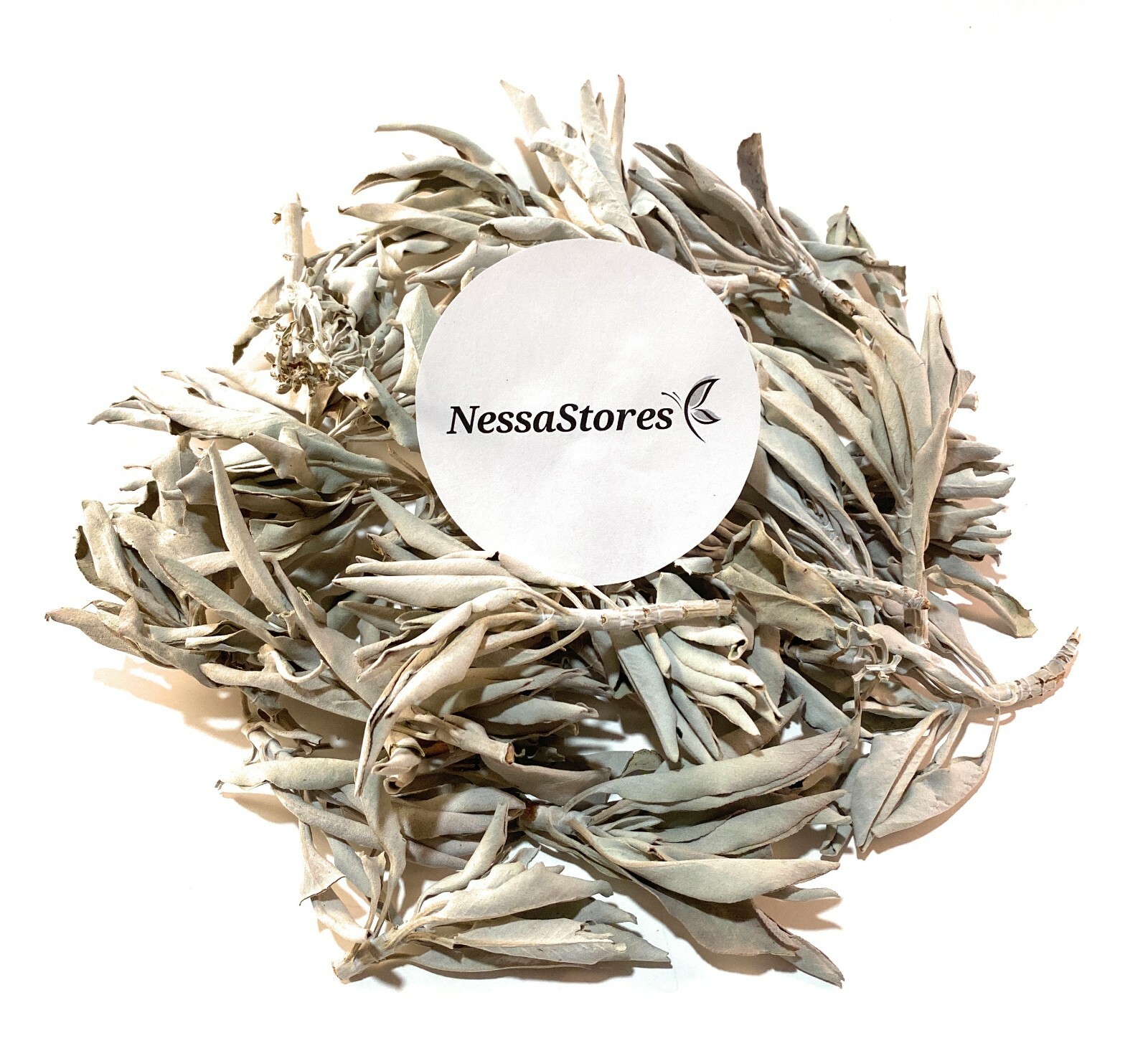 NessaStores California White Sage Smudge Loose Cluster Incense Bulk(1/2 lb)#JC-1