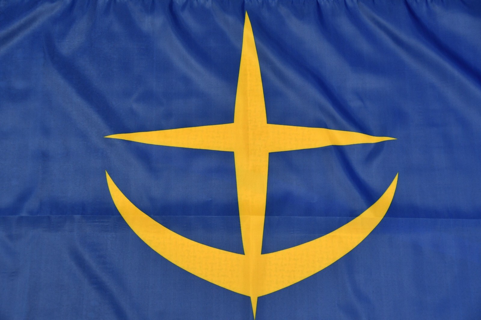 Earth Federation Space Force Flag 3ft x 5ft Mobile Suit Gundam