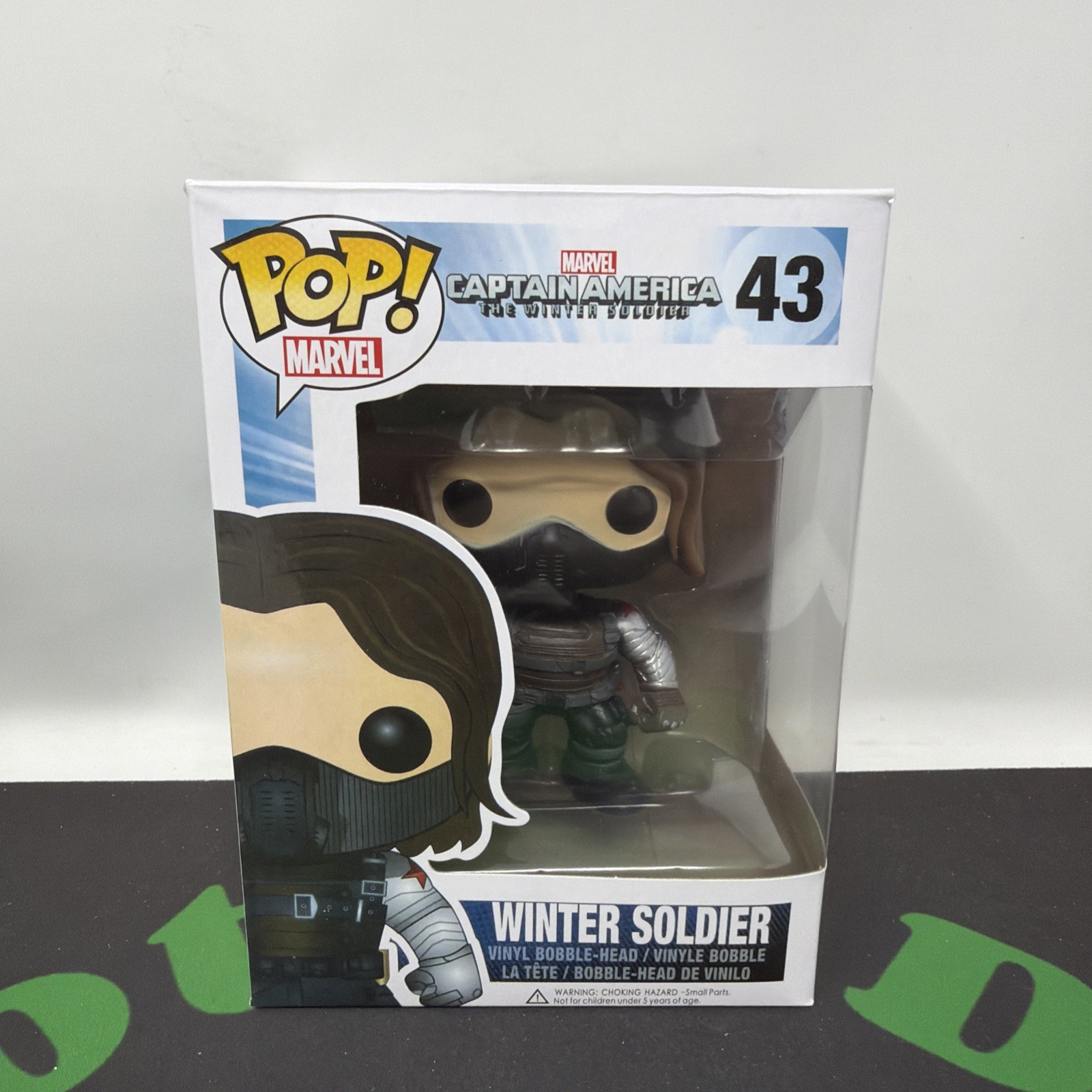 Funko Pop! Marvel Captain America The Winter Soldier #43 Vinyl Figure Vaulted