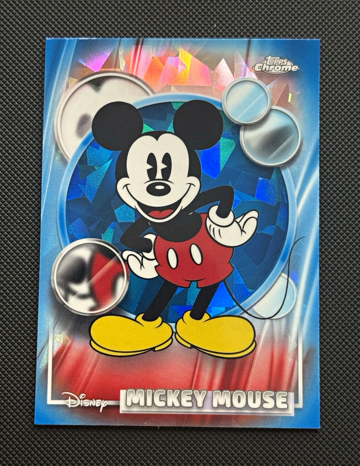 Topps 2026 Topps Chrome Disney 100 Mickey Mouse #50 Base Non-Sport Card