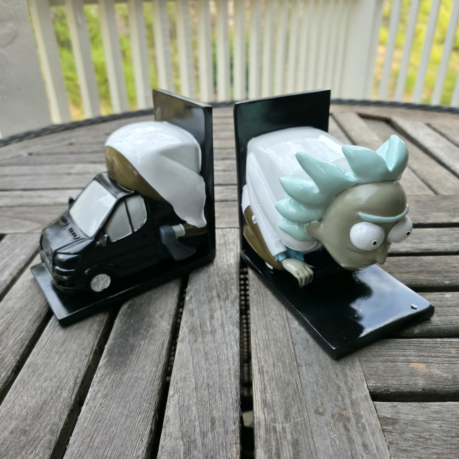 Rick and Morty Rickmobile Bookends SDCC Comic Con 2024 Adult Swim New Boxed