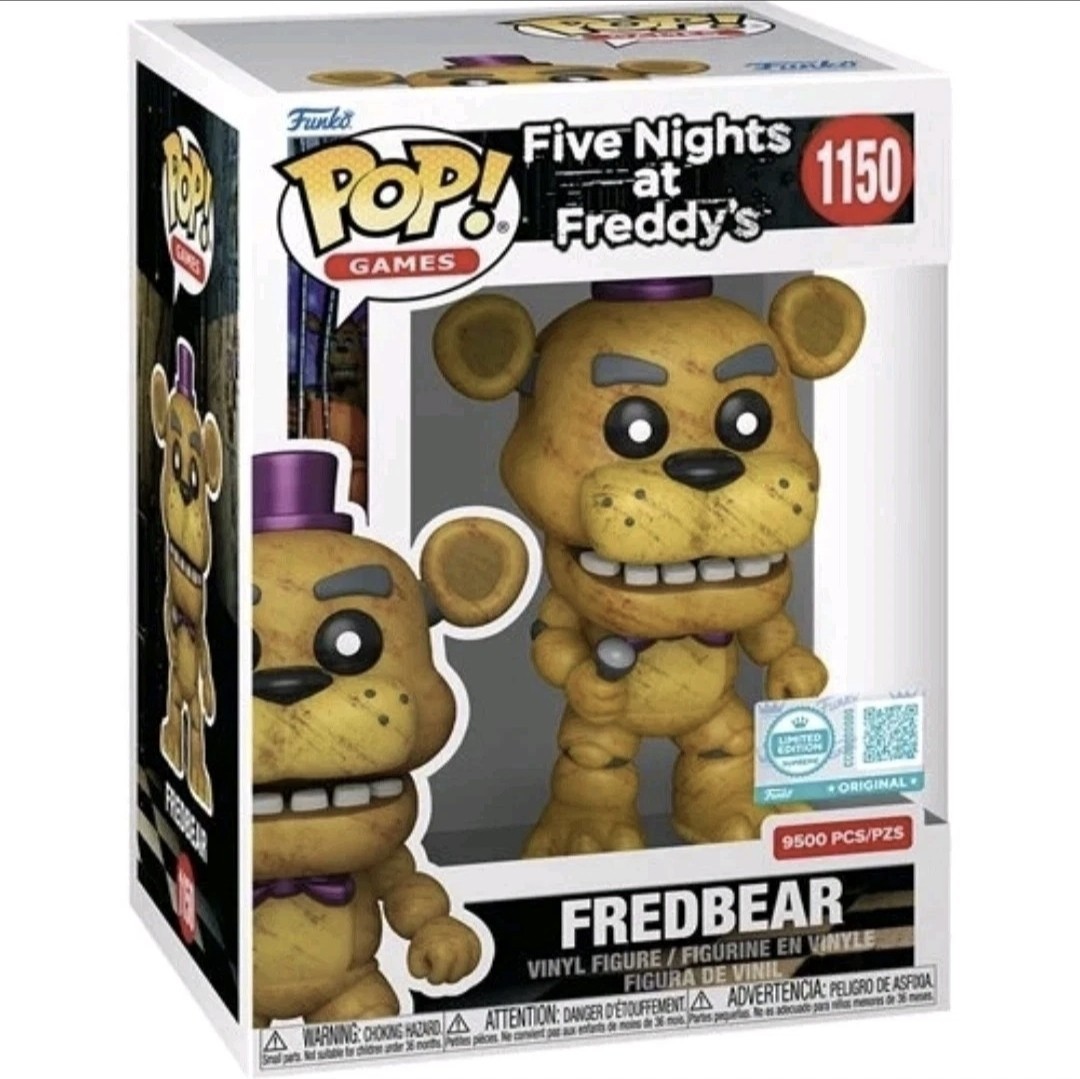 Five Nights at Freddy’s Fredbear #1150 EE Exclusive LE 9500 PRESALE