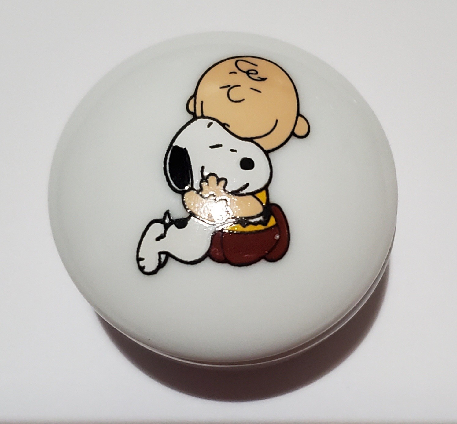 Charlie Brown & Snoopy Bone China Trinket Box / Tooth Fairy Box