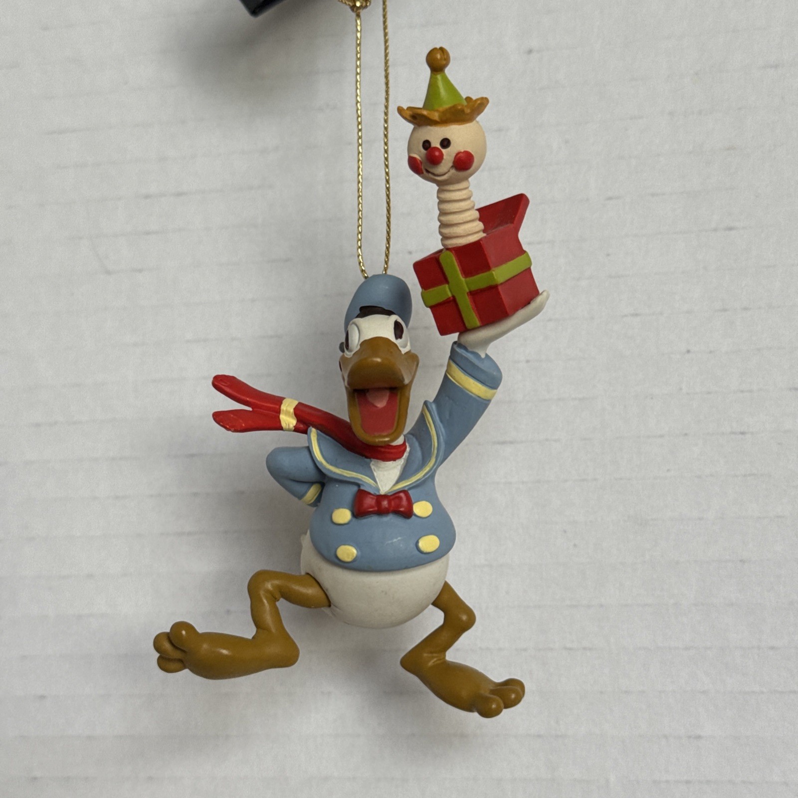 Donald Duck Original Storybook Friends Christmas Ornament Resin/Plastic??