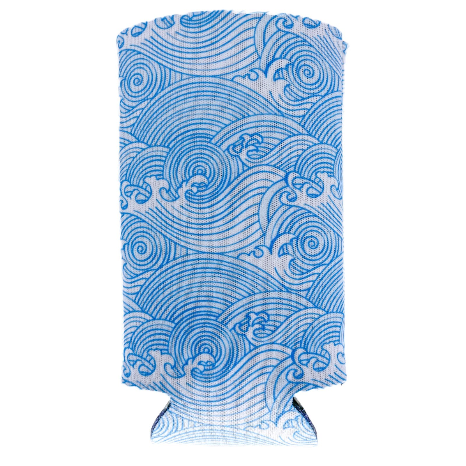 Waves Pattern 16 oz. Can Coolie