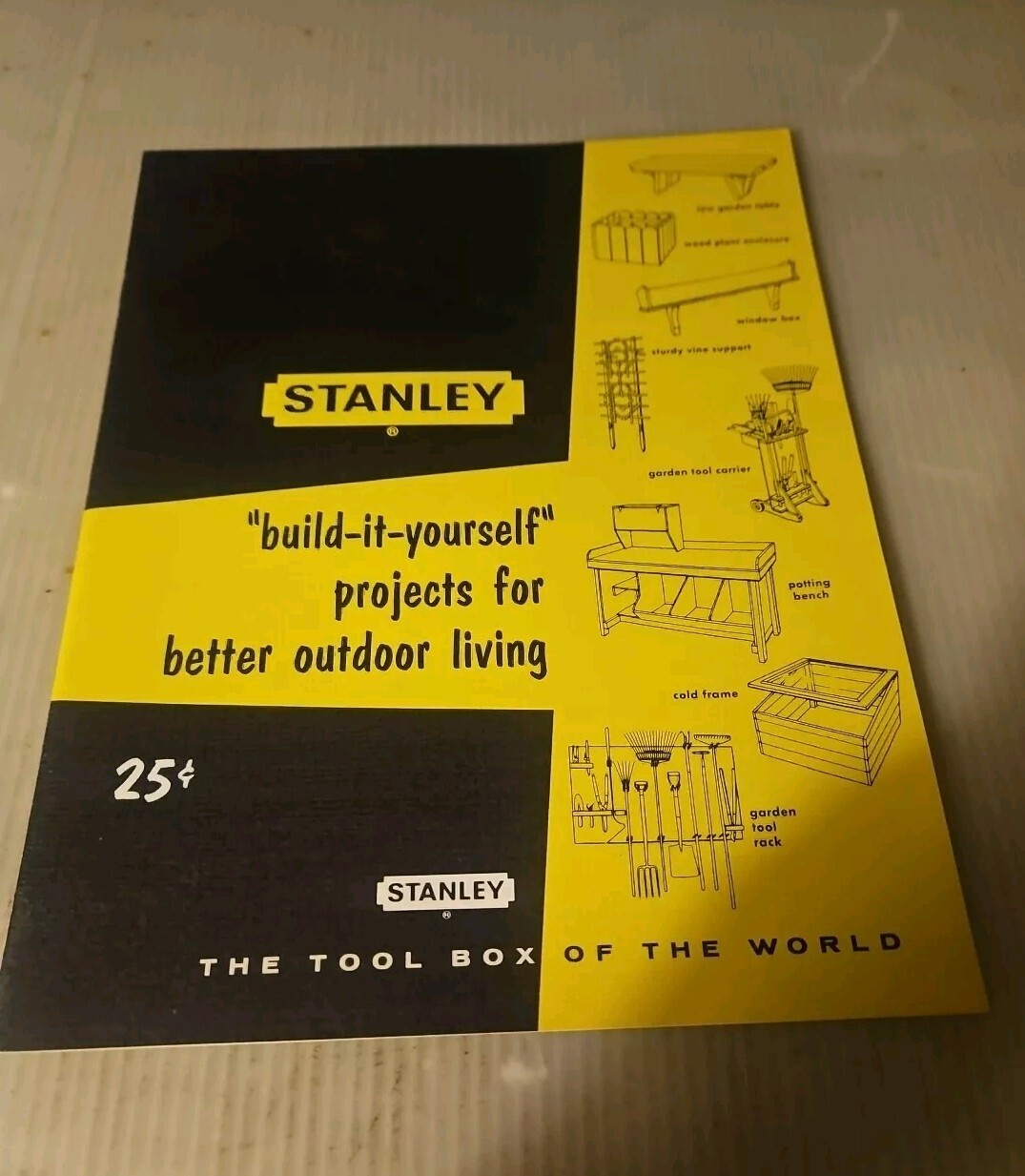 Vintage Stanley Plans For “Build It Yourself” Projects For Outdoor Living