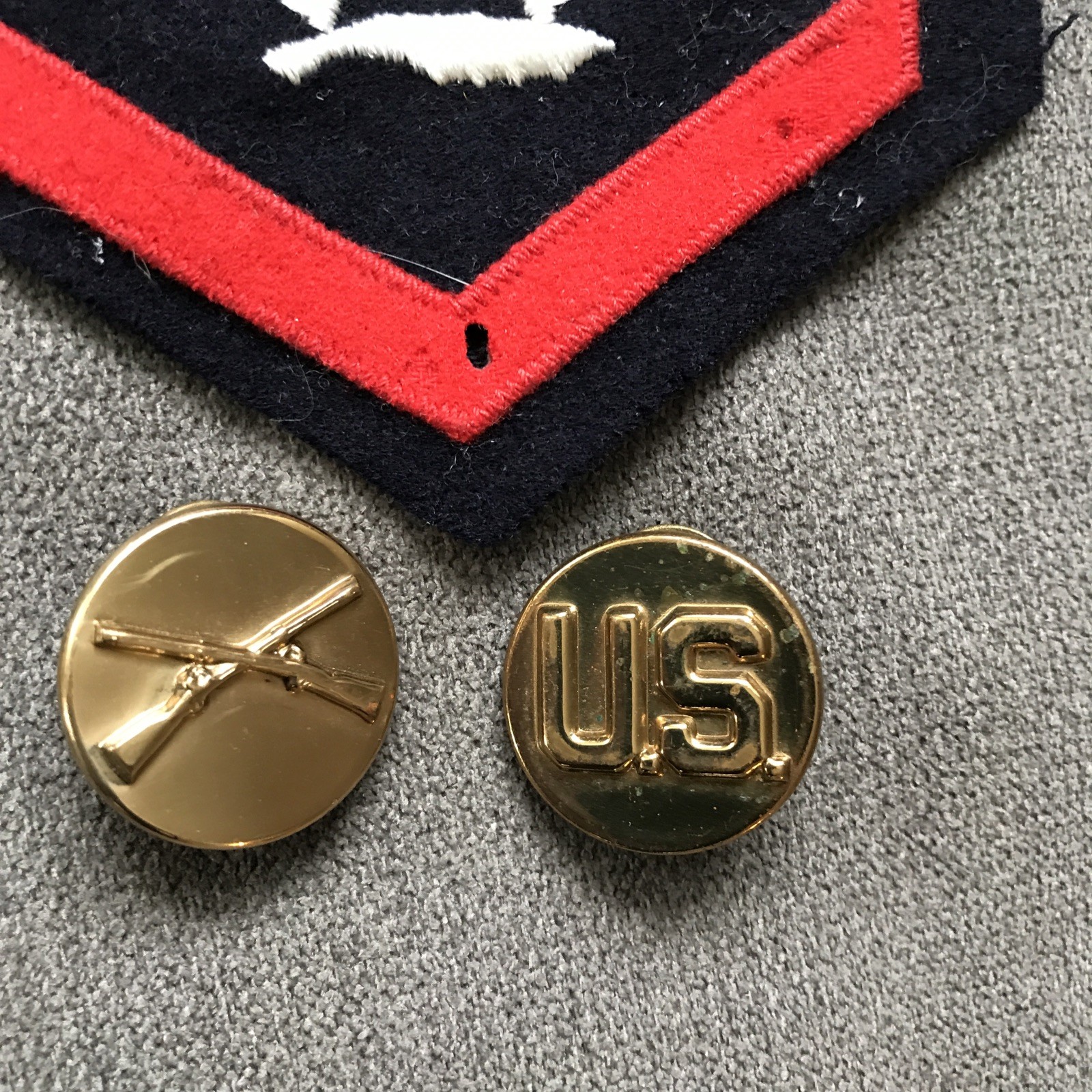 U.S. Military Bars, Buttons, And Patches