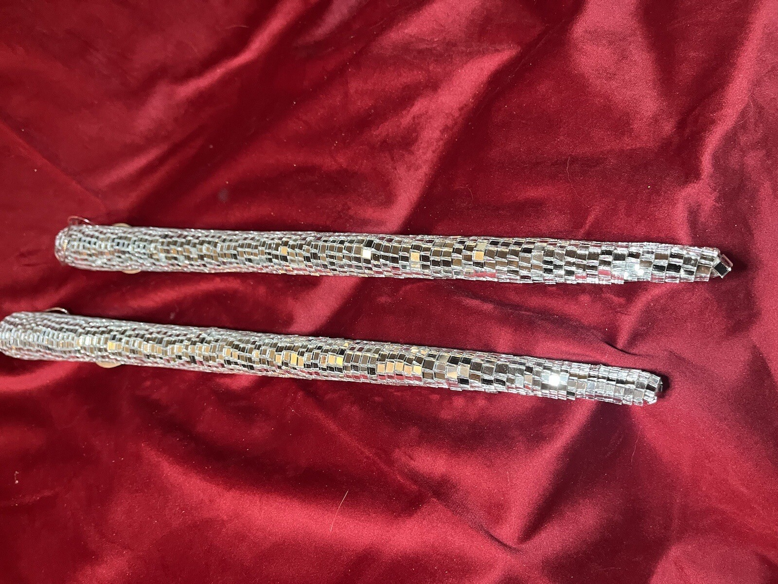 Mirror Ball Icicle Ornament 4 Piece Set