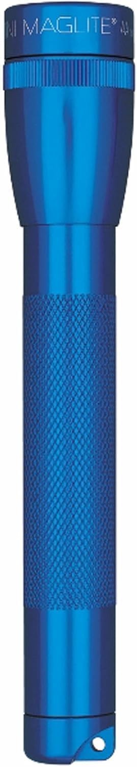 MagLite Mini Incandescent Flashlight, Compact Water-Resistant Blue