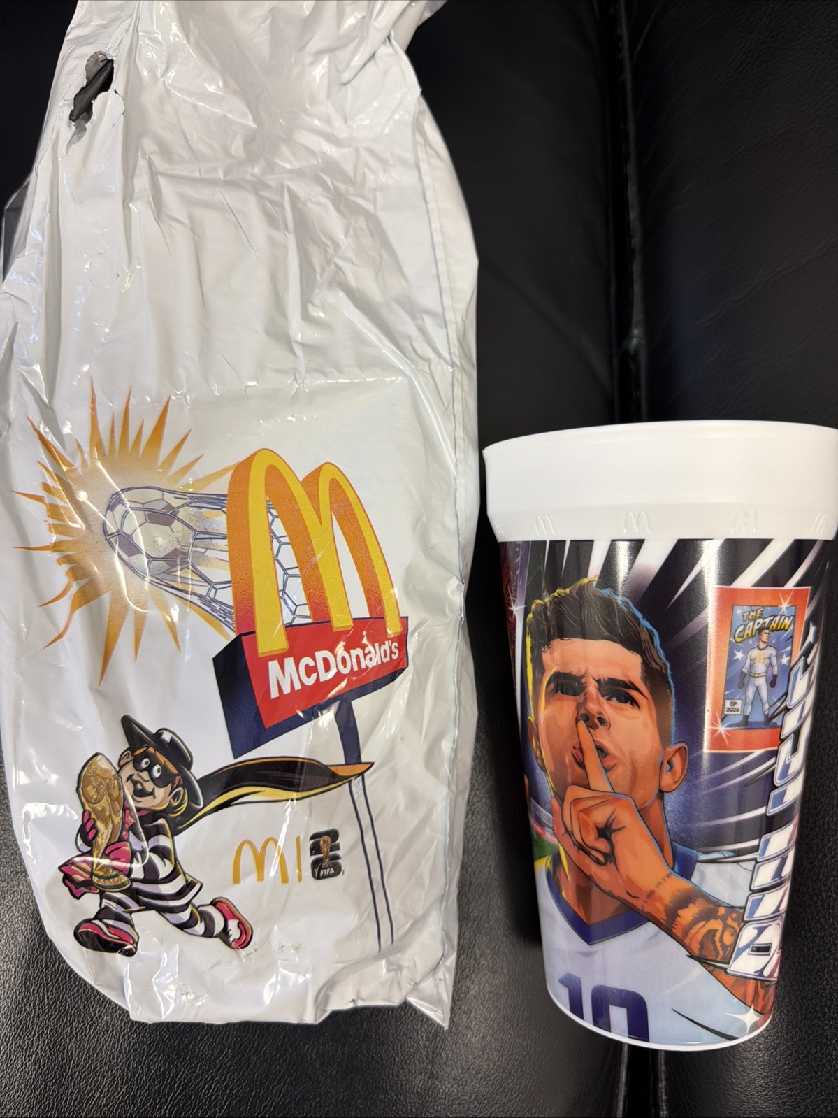 McDonald’s FIFA World Cup Christian Pulisic Collectors Cup USA Soccer Cup