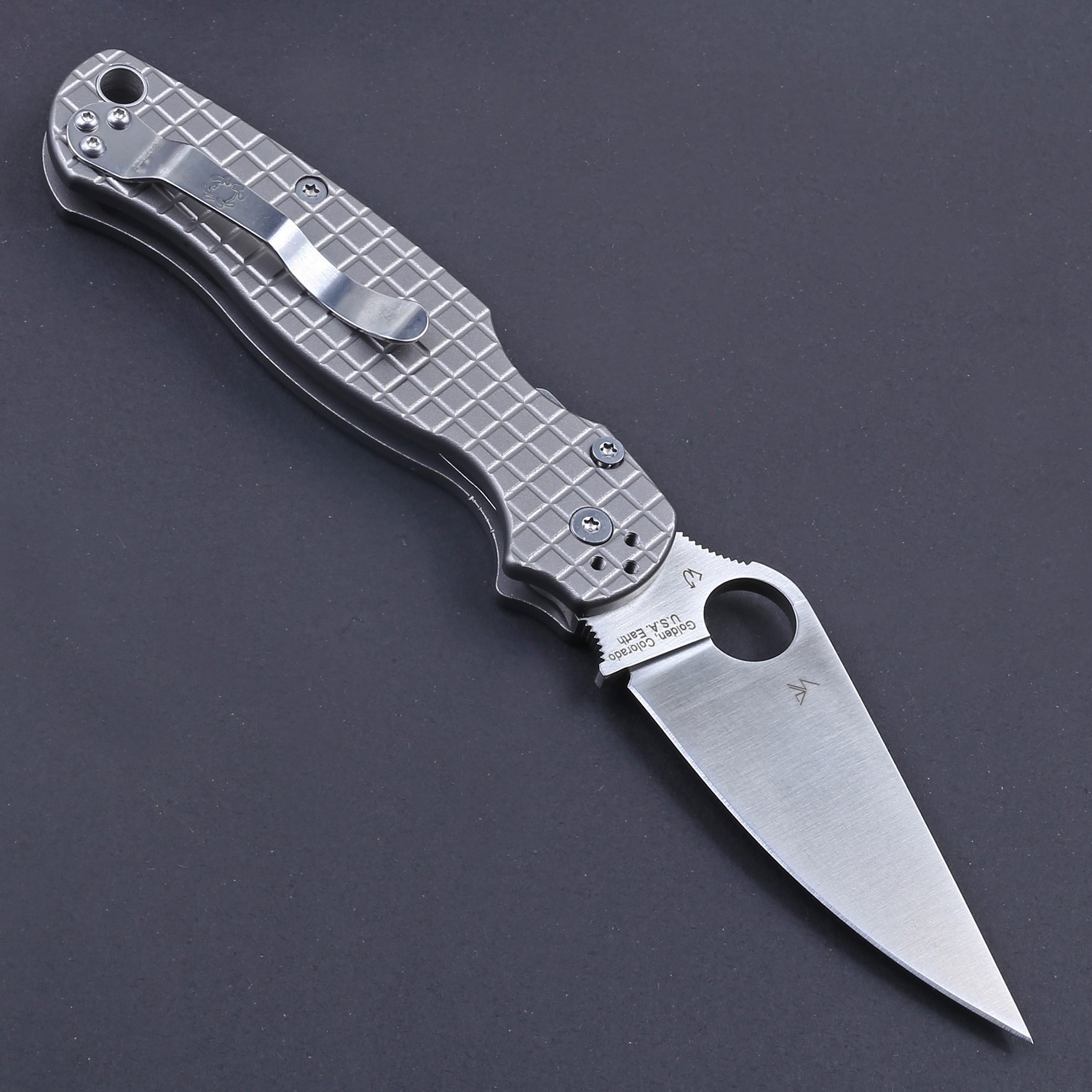 C95 Para Military Custom Aluminum Handle Handle Lock Back Pocket Folding Knife