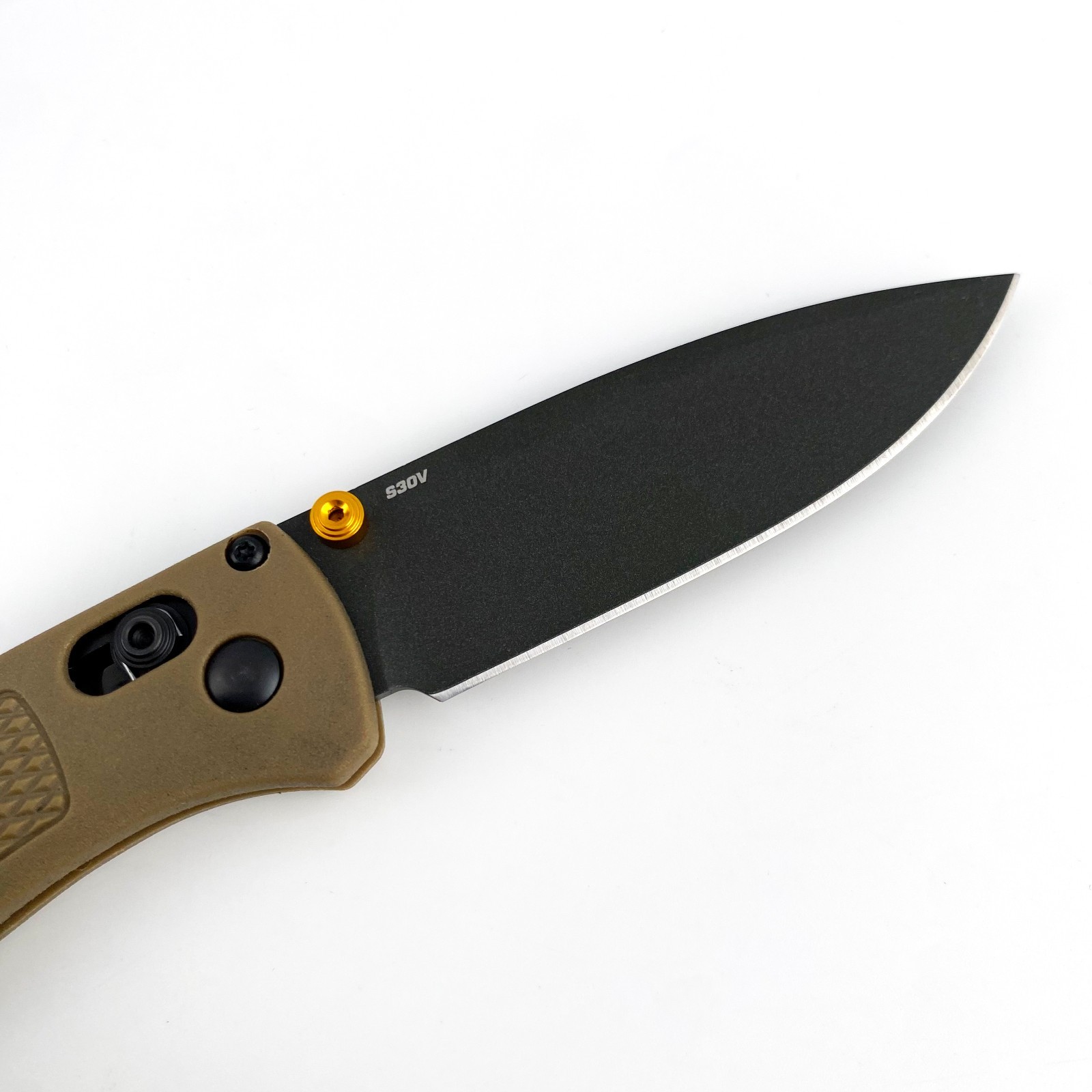 Benchmade 535GRY-1 Bugout Ranger Green Grivory Handle CPM-S30V Folding Knife