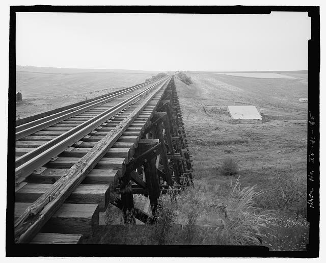 Spalding Idaho Camas Prairie Railroad Bridge 46 2000s Railroad Trestle
