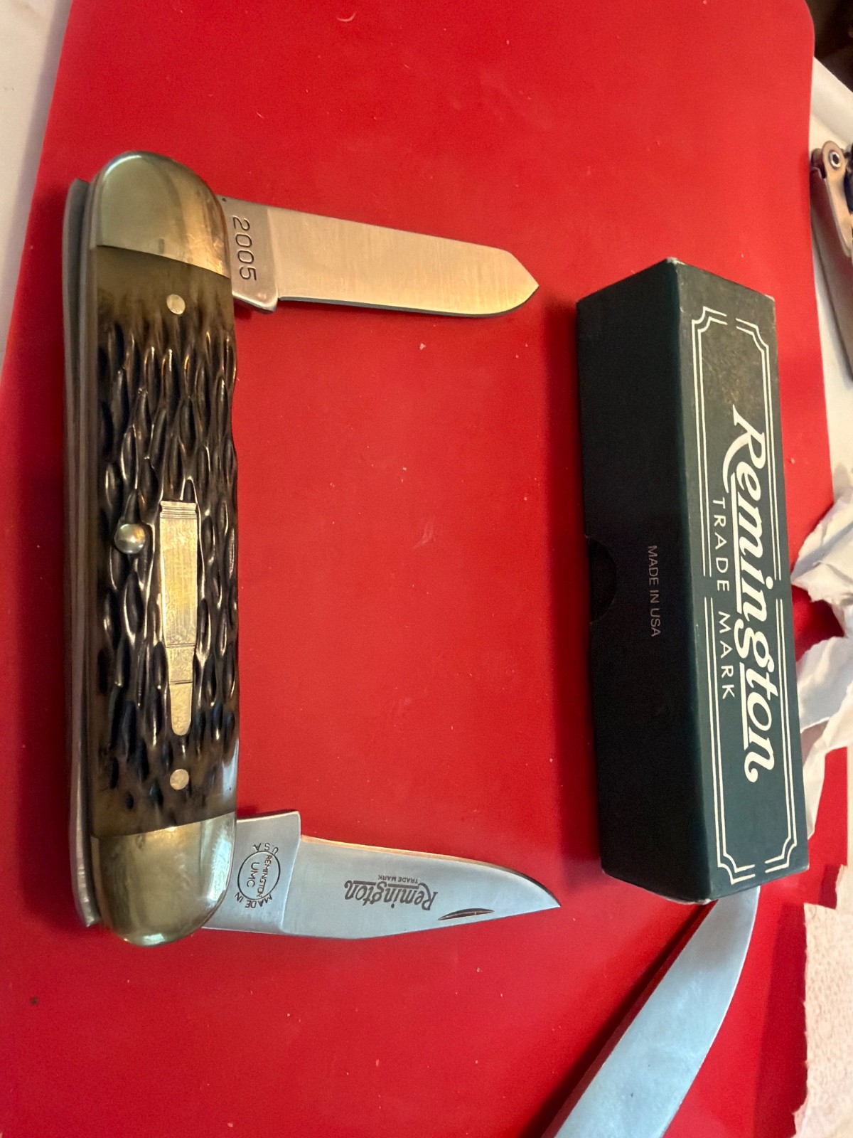 Remington 2005 R4353B Bullet Knife “The Maverick” Mint in Box With All Paperwork
