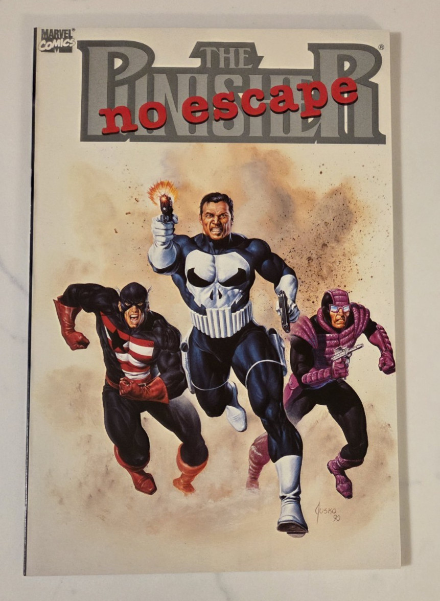 Punisher No Escape #1, Graphic Novel, Marvel Comics, May 1990