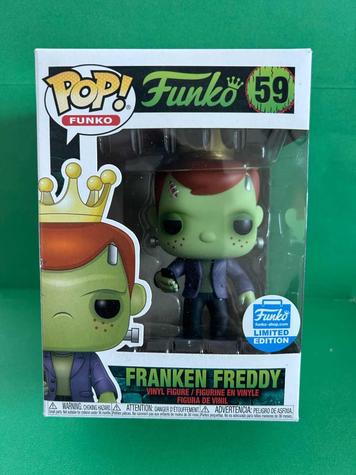 Funko Pop! FUNKO SHOP #59 LIMITED EDITION FRANKEN FREDDY