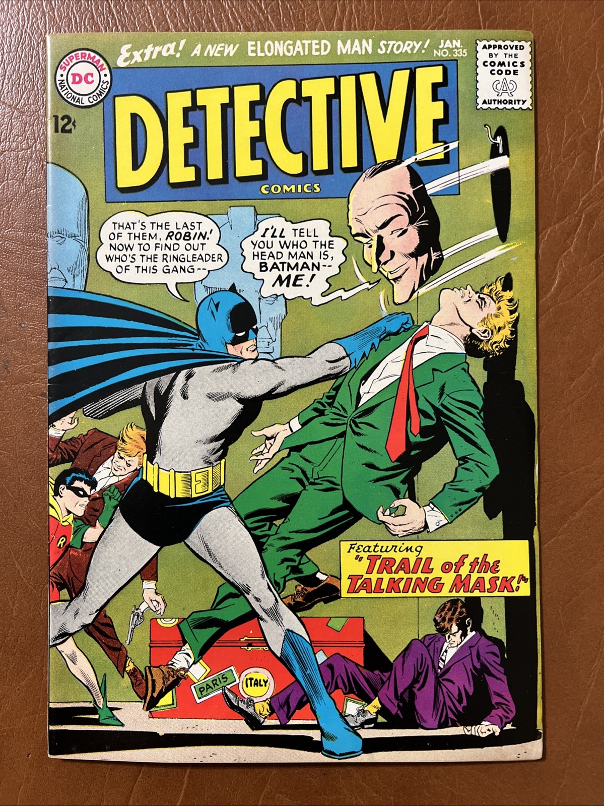 Detective Comics #335: FN/VF to VF+ DC Comics January 1965 $7 Ship RARE Cond