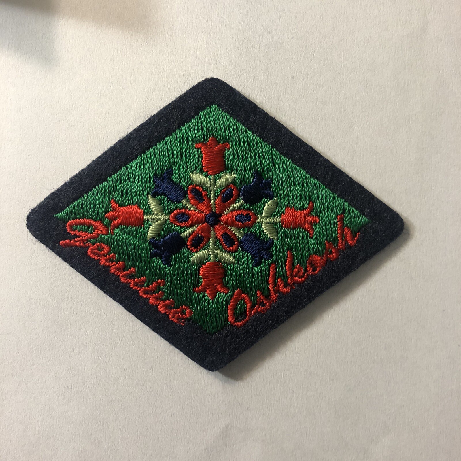 Genuine OshKosh Patch – Oshkosh B’Gosh 2 7/8 inches x 2 1/8 inches