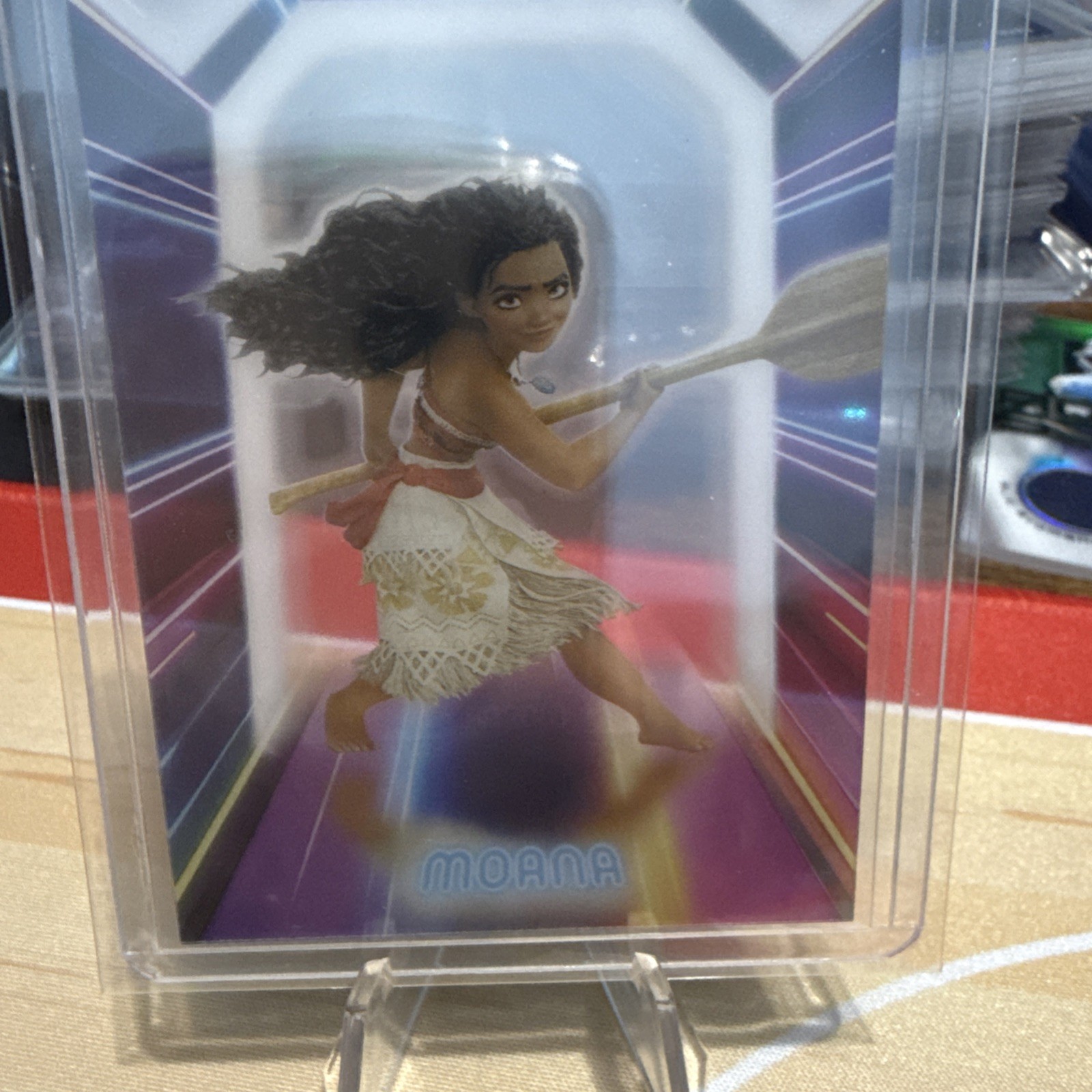 2026 Topps Disney Neon: Illuminated Lights ~ NPL-17 Moana
